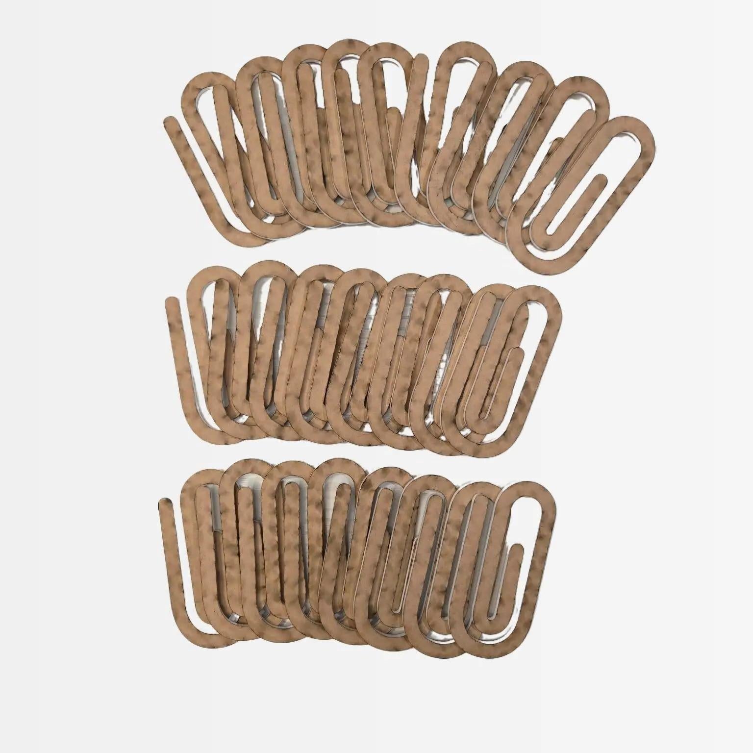 Blank Sublimation Acrylic Paperclips - 1.45in x 3.04in