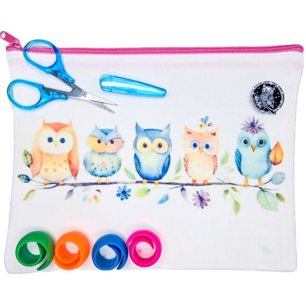 Cross Stitch Goody Bag - Owl