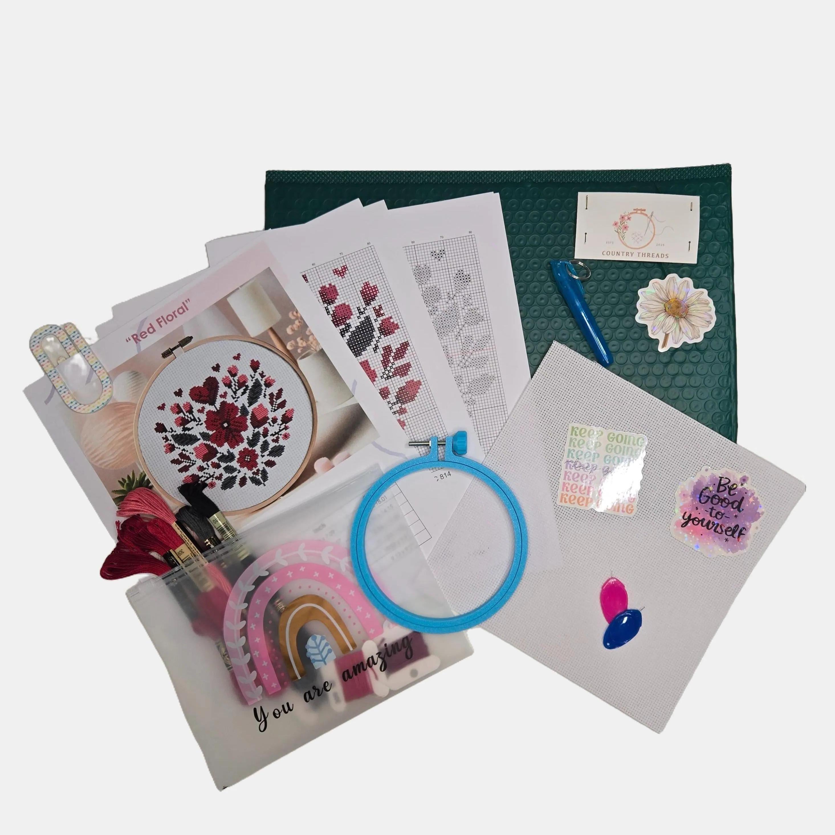 Ready-to-Stitch Box - Basic Cross Stitch Kit