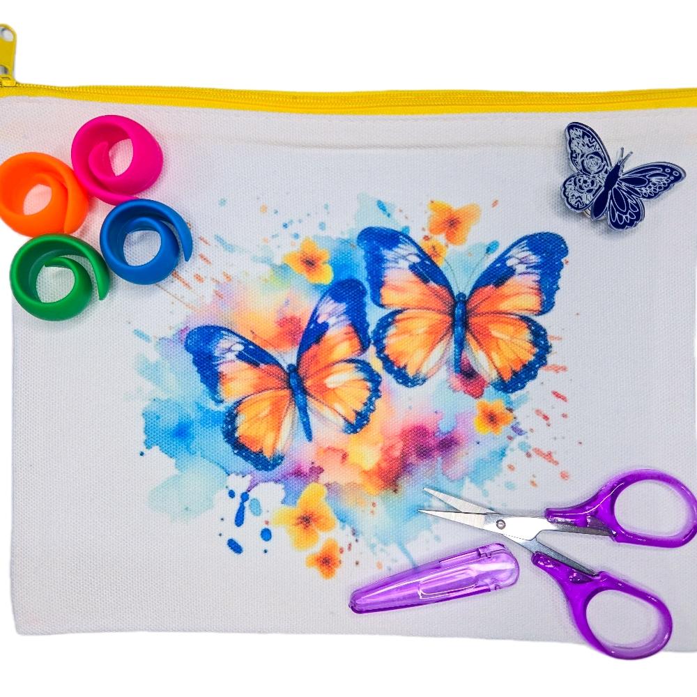 Cross Stitch Goody Bag - Butterfly