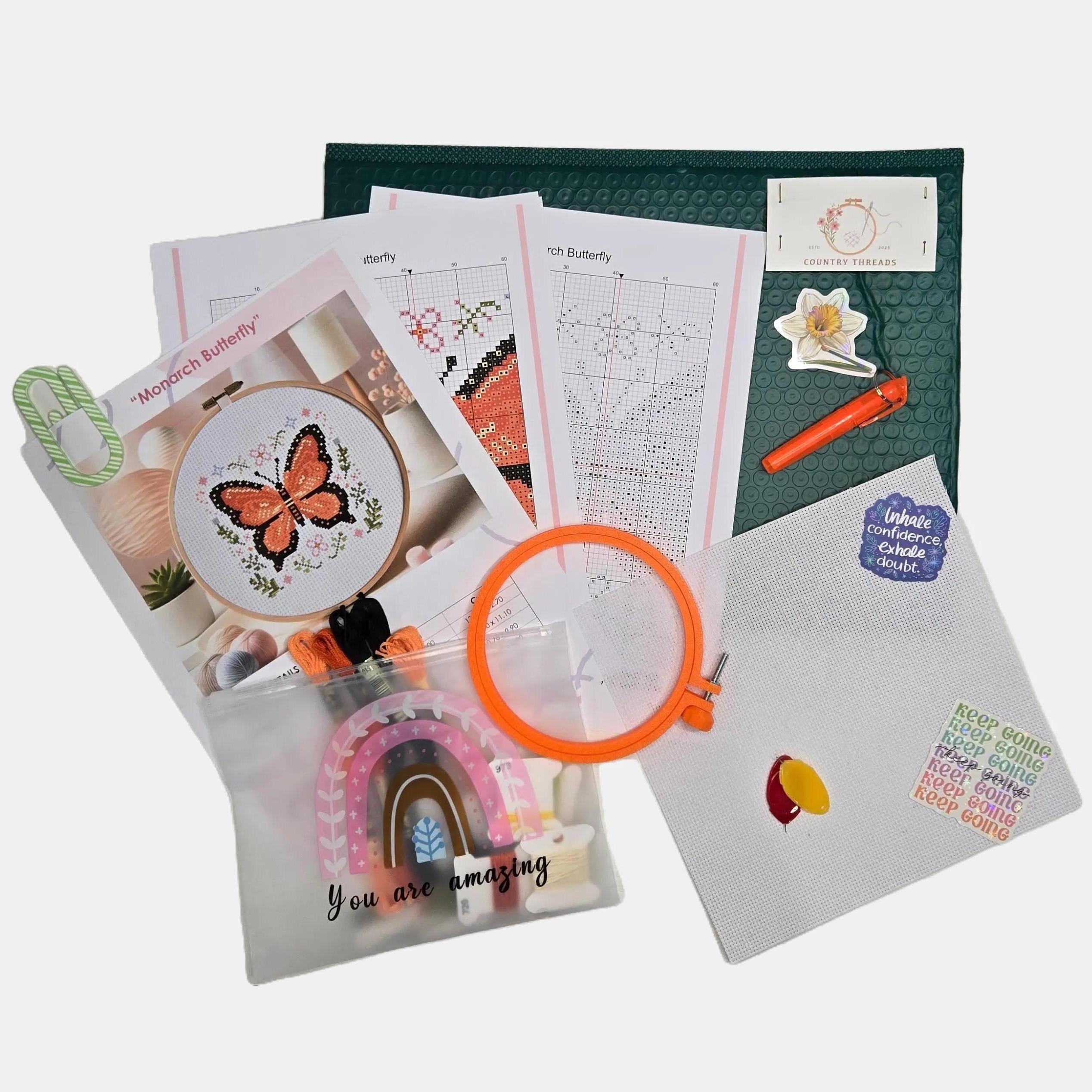 Ready-to-Stitch Box - Basic Cross Stitch Kit
