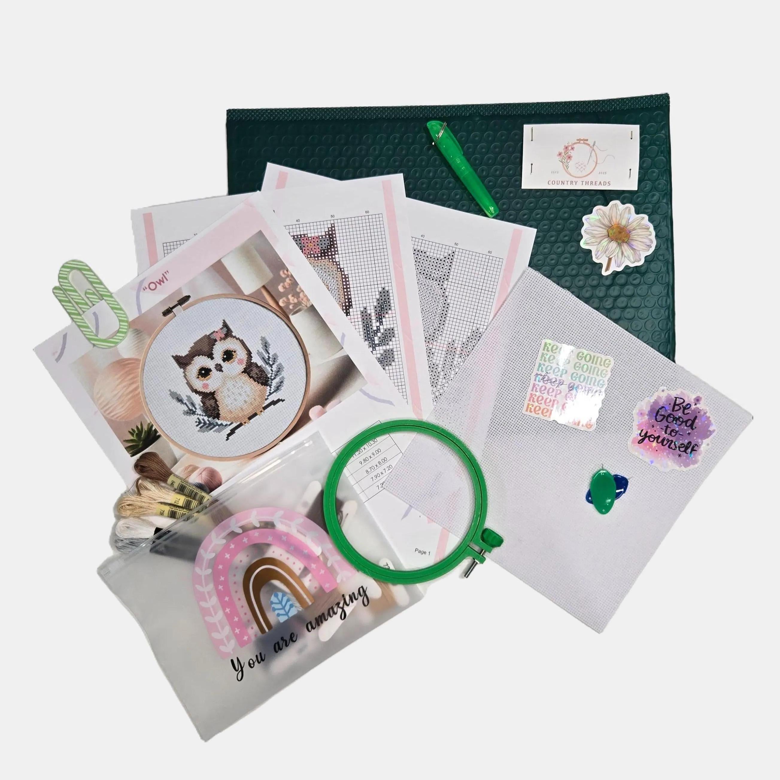Ready-to-Stitch Box - Basic Cross Stitch Kit